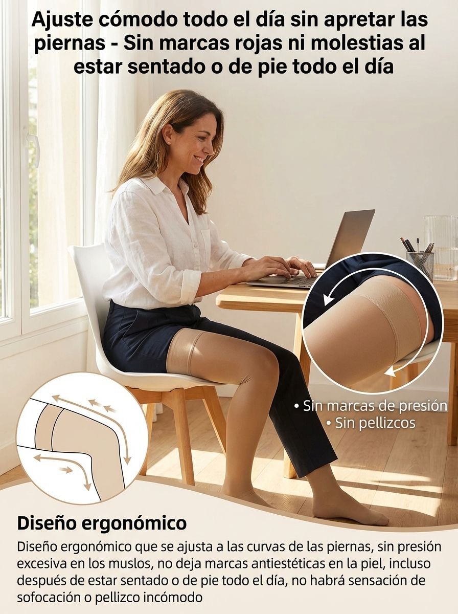 Medias de compresión para muslos
