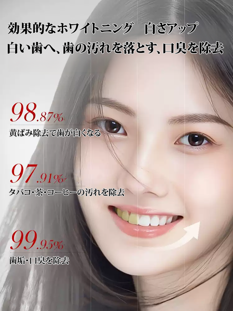 ナイアシンアミド美白黄ばみ取り歯磨き