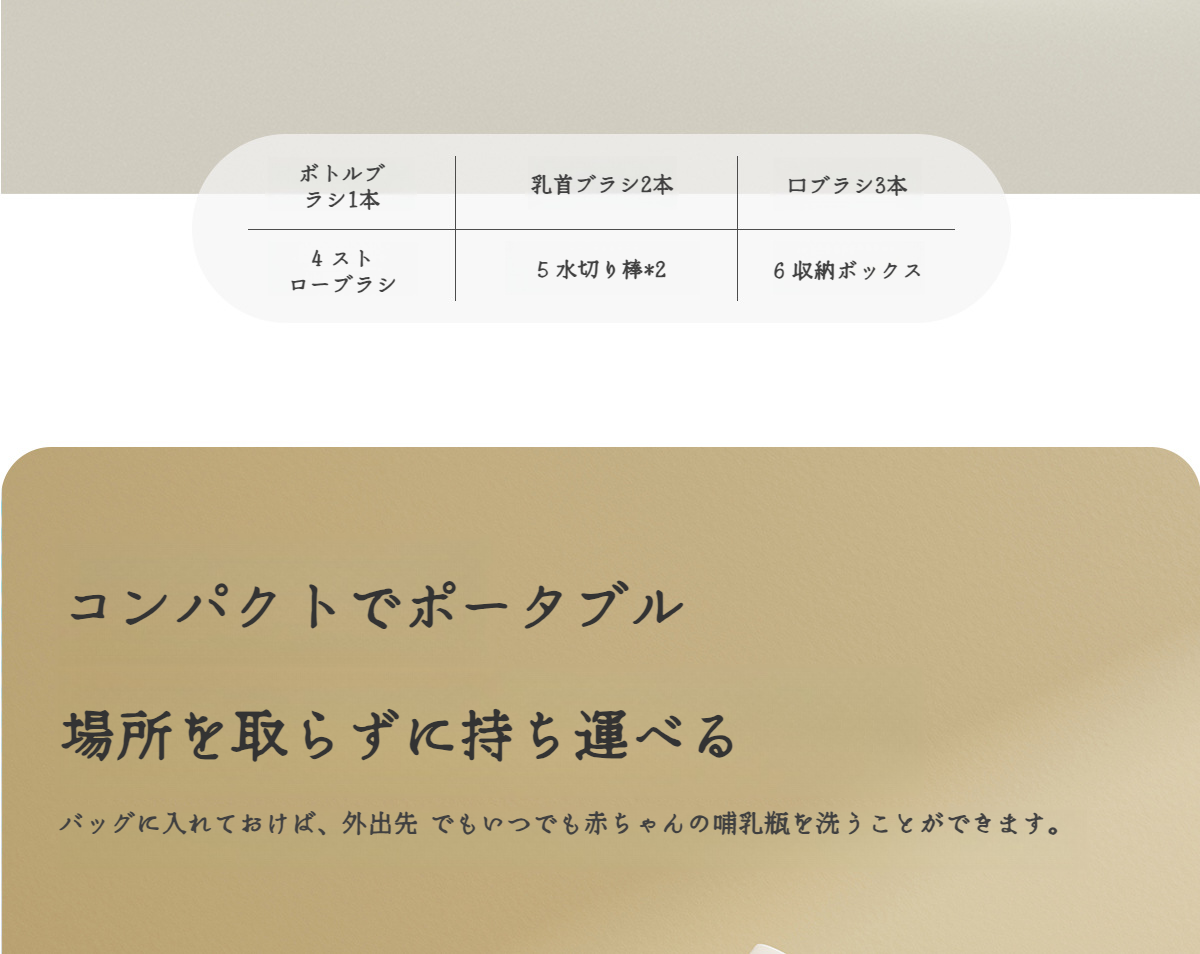 家のクリーニングに最適なシリコーンびんブラシ