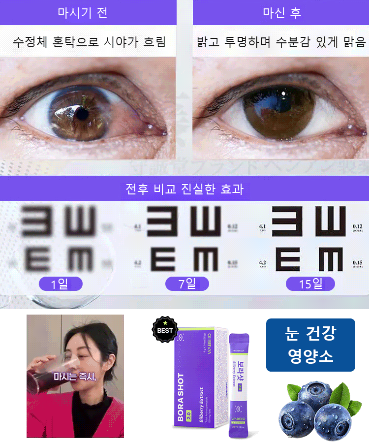 시력 개선 루테인 분말제