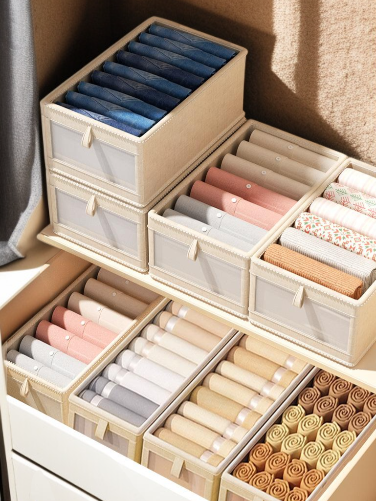 Eco-friendly fabric organizer for closet