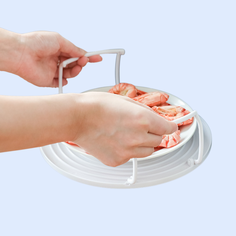 折りたたみ式ラウンドディッシュラック