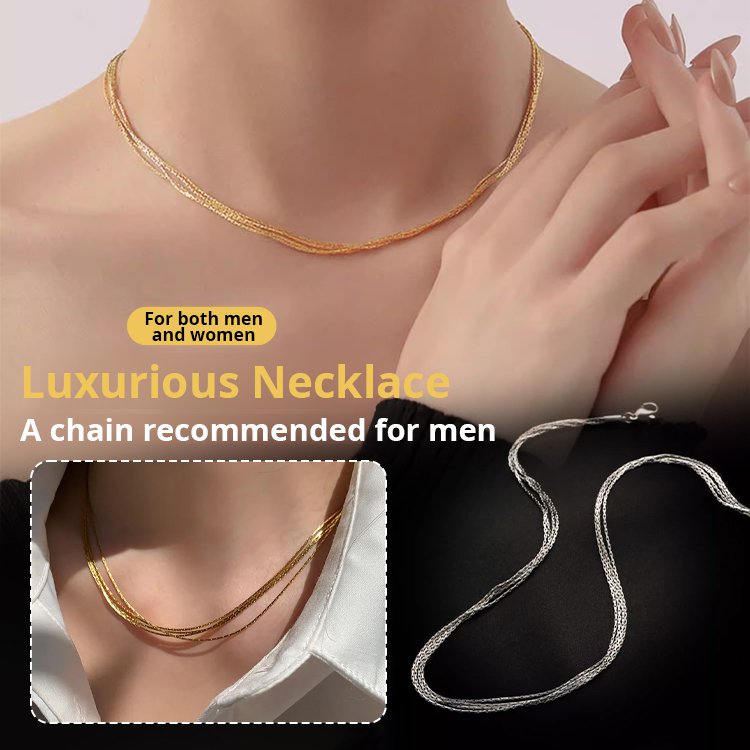 Fashionable  light-sensitive clavicle accessories