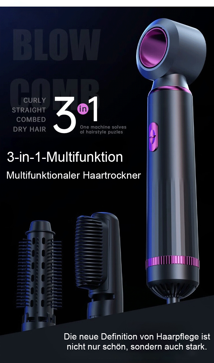 Multifunktionaler tragbarer Haartrockner