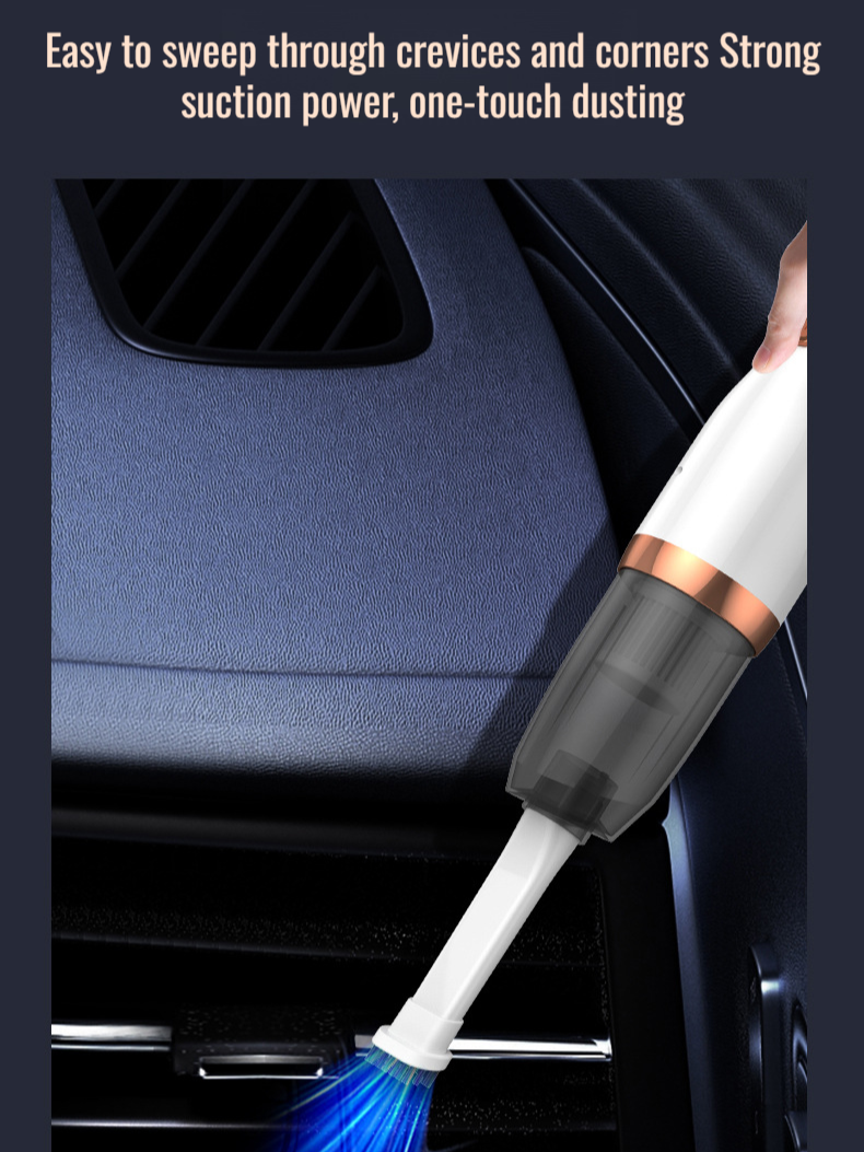 Home Portable Big Suction Handheld Rechargeable Wireless Vacuum Cleaner