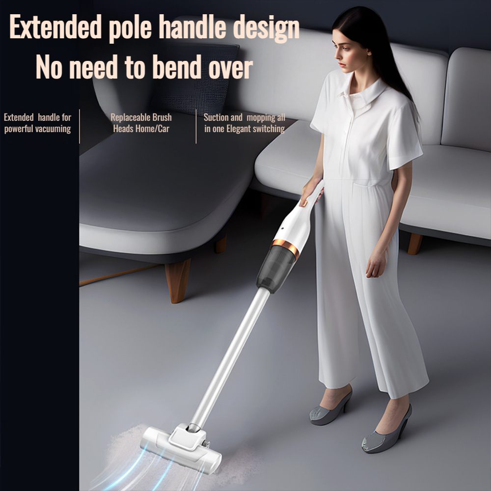 Home Portable Big Suction Handheld Rechargeable Wireless Vacuum Cleaner