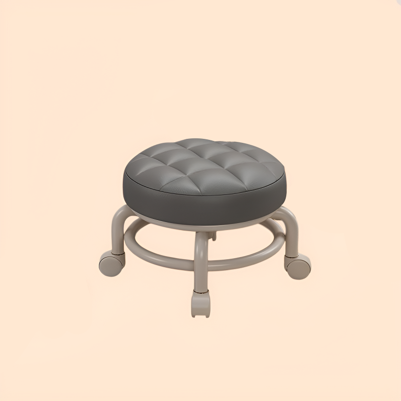 家庭用の低いスツール、キャスター付きの丸いスツール、歩行練習用スツール