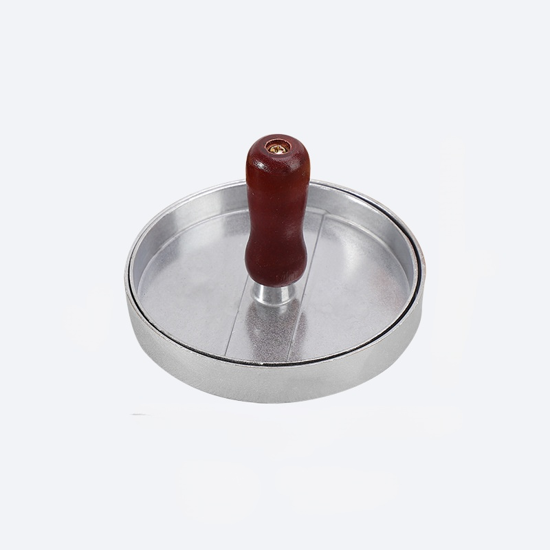 Household hamburger round meat patty press mold