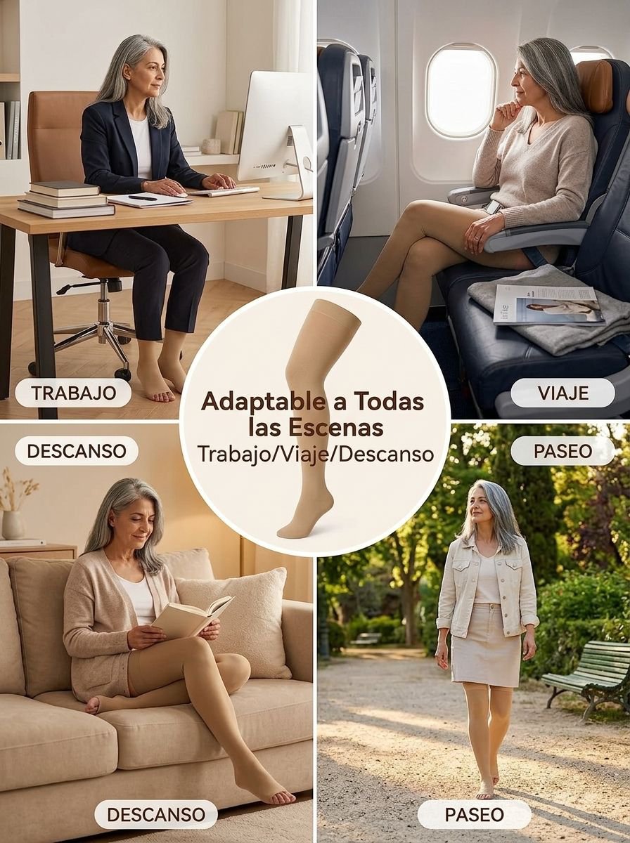 Medias de compresión para muslos