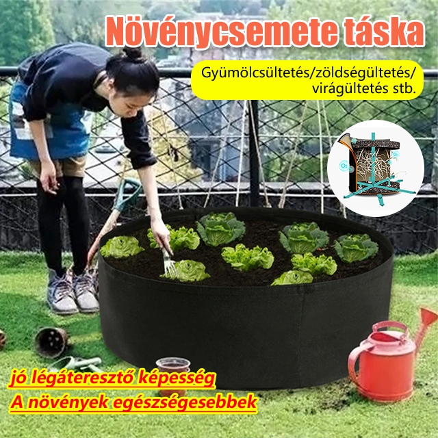 Filc zöldítés ültető nem szőtt virág- és zöldségpalánta táska