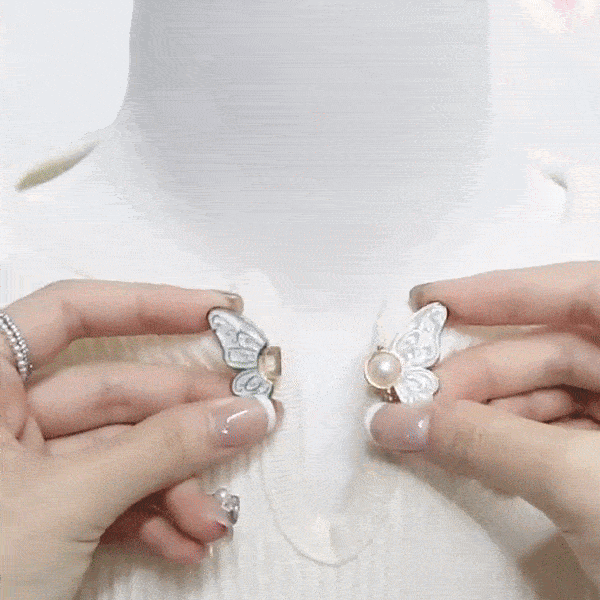 免釘免縫蝴蝶調節扣