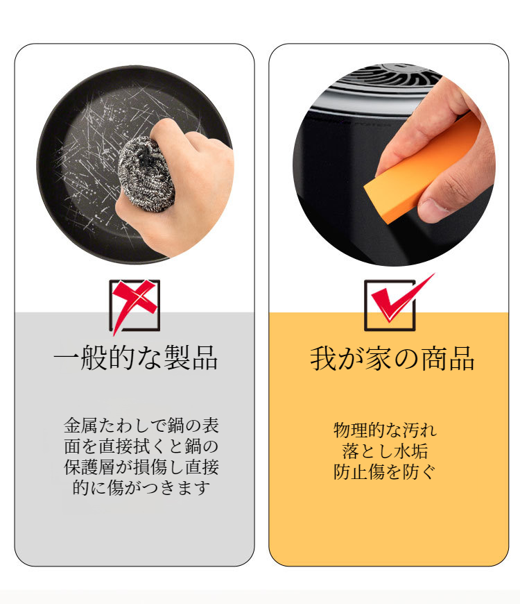 壁やカウンターを傷つけずに掃除できる消しゴム