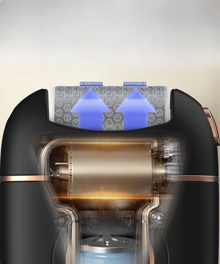 미니 디지털 디스플레이 스마트 발각질 제거기