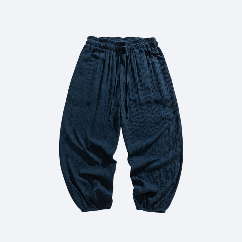 بنطلون واسع الساق فضفاض