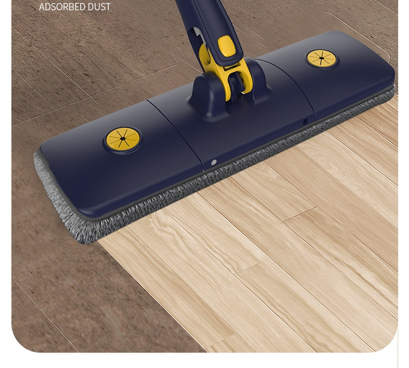 省スペース収納可能なフラットモップ