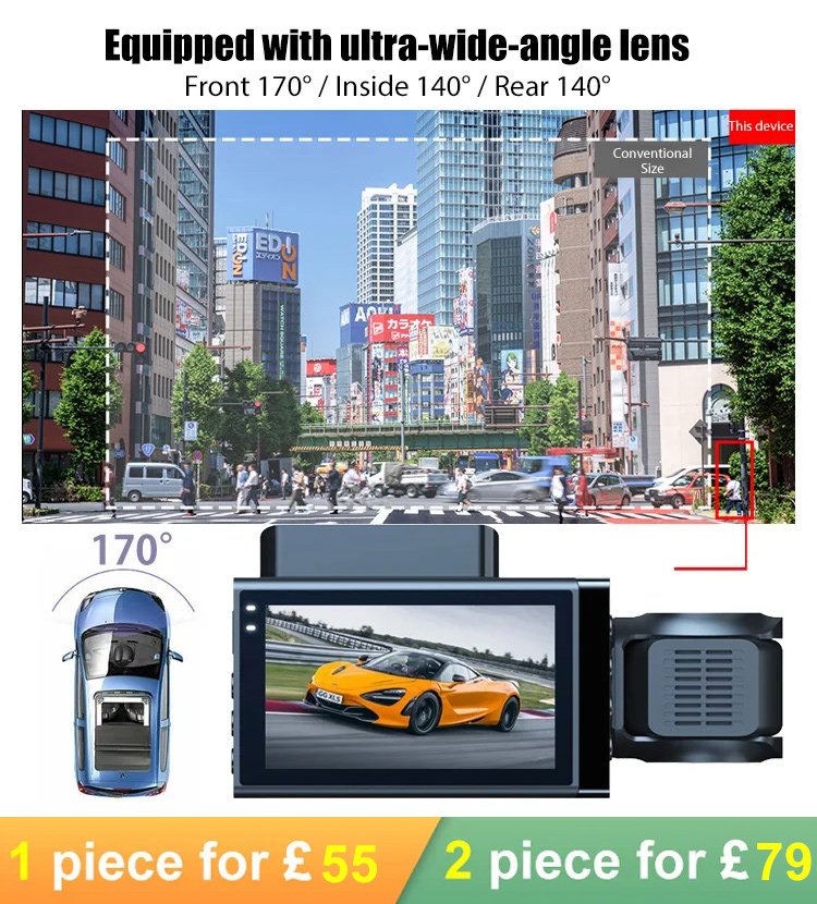 Sanlu high definition wifi driving recorder