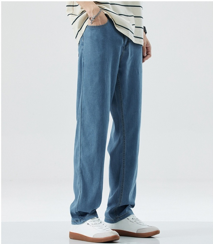 柔らかく快適な履き心地のテンセルパンツ