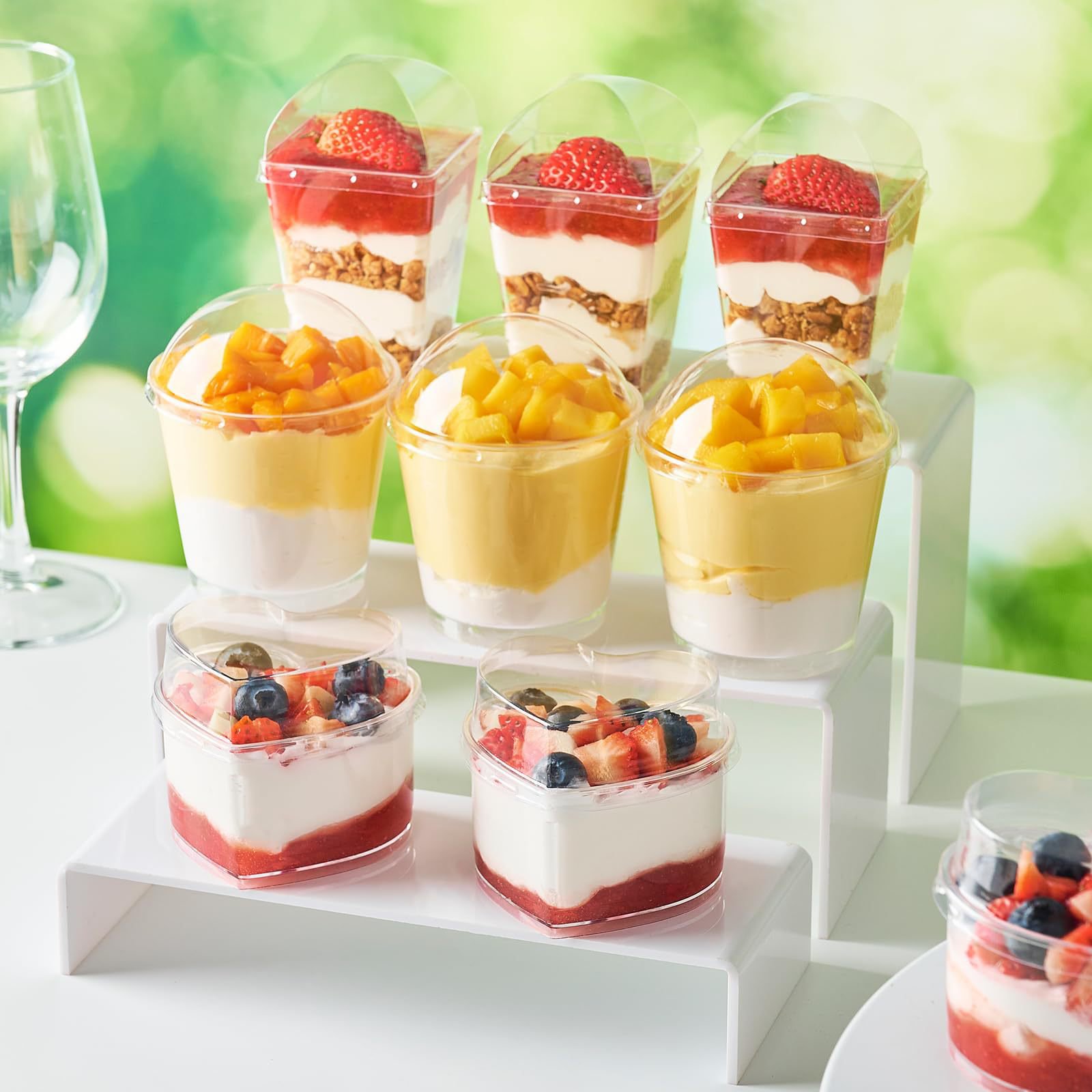 免洗透明慕斯盃