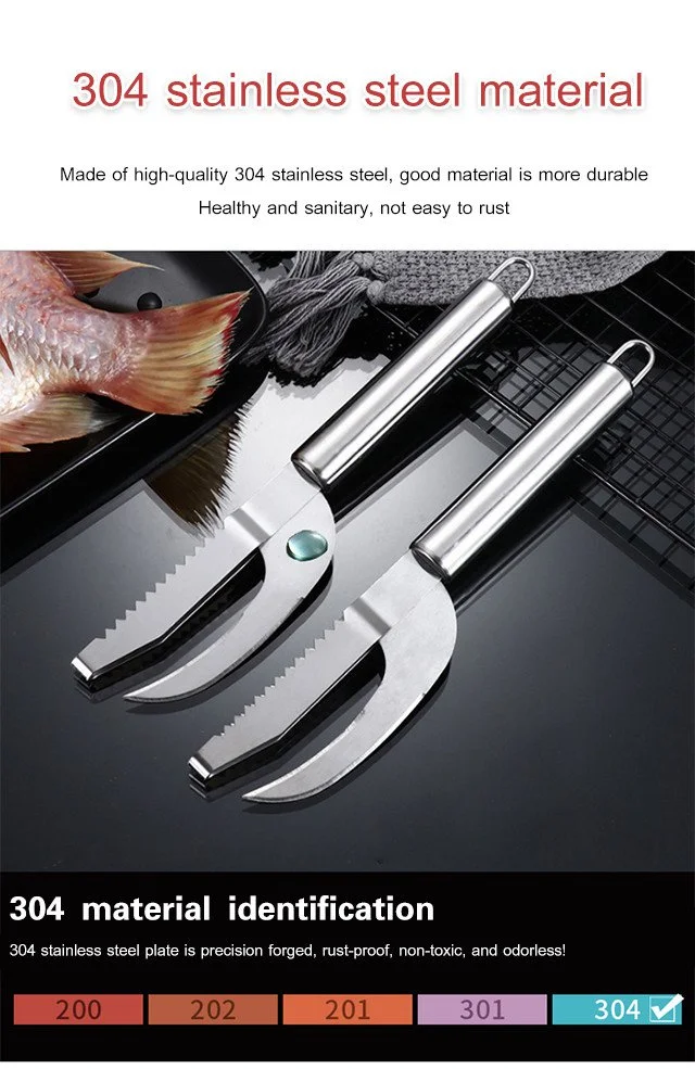 Fish cleaning knife for home chefs and seafood lovers