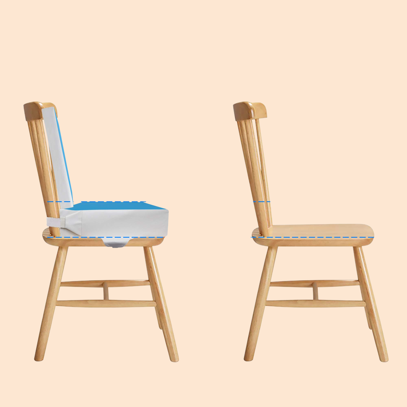 お食事クッション 食事 クッション ベビーチェアクッション チェアクッション ベビーチェア用 クッション こども取り外し可能 座布団 椅子用 ダイニング チェアクッションキッズ用 ウォッシャブル 厚い