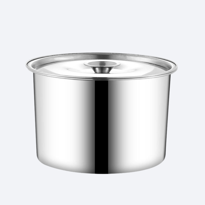 두께 강화 스테인리스 스틸 벨트 덮개 수납 대야