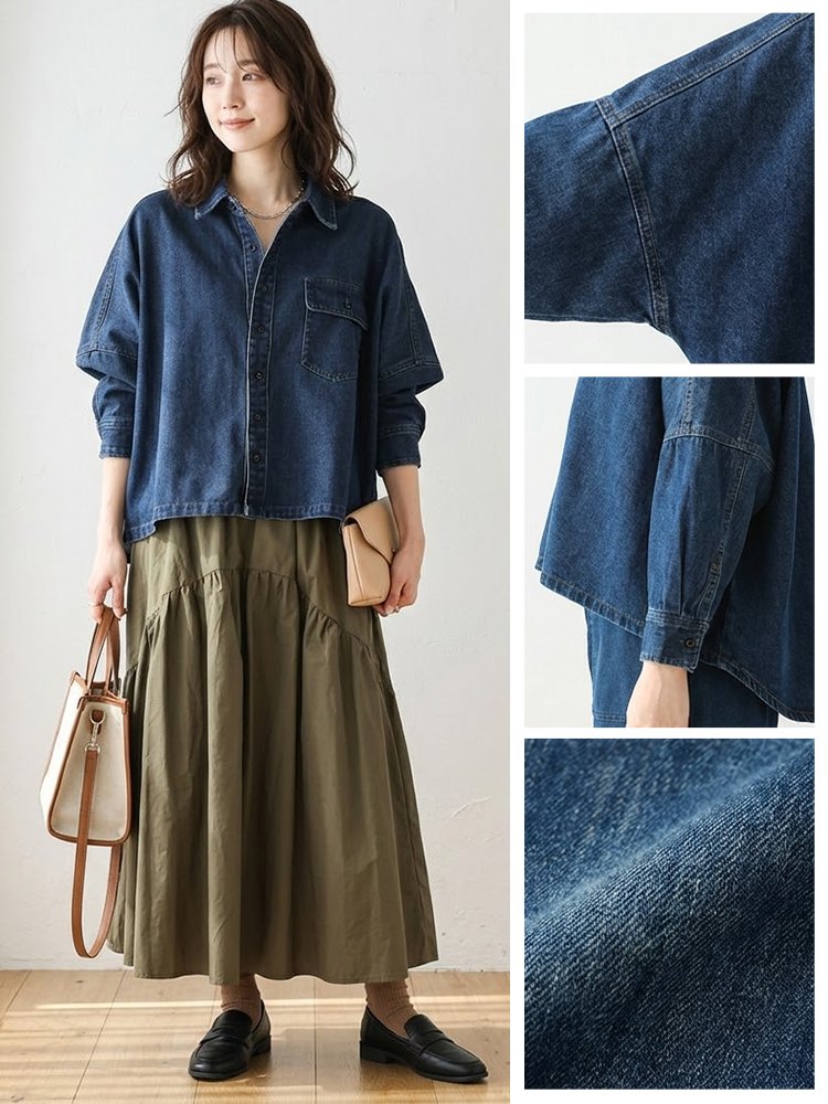 【2026年新登場】ファッショナブルなデニムジャケット