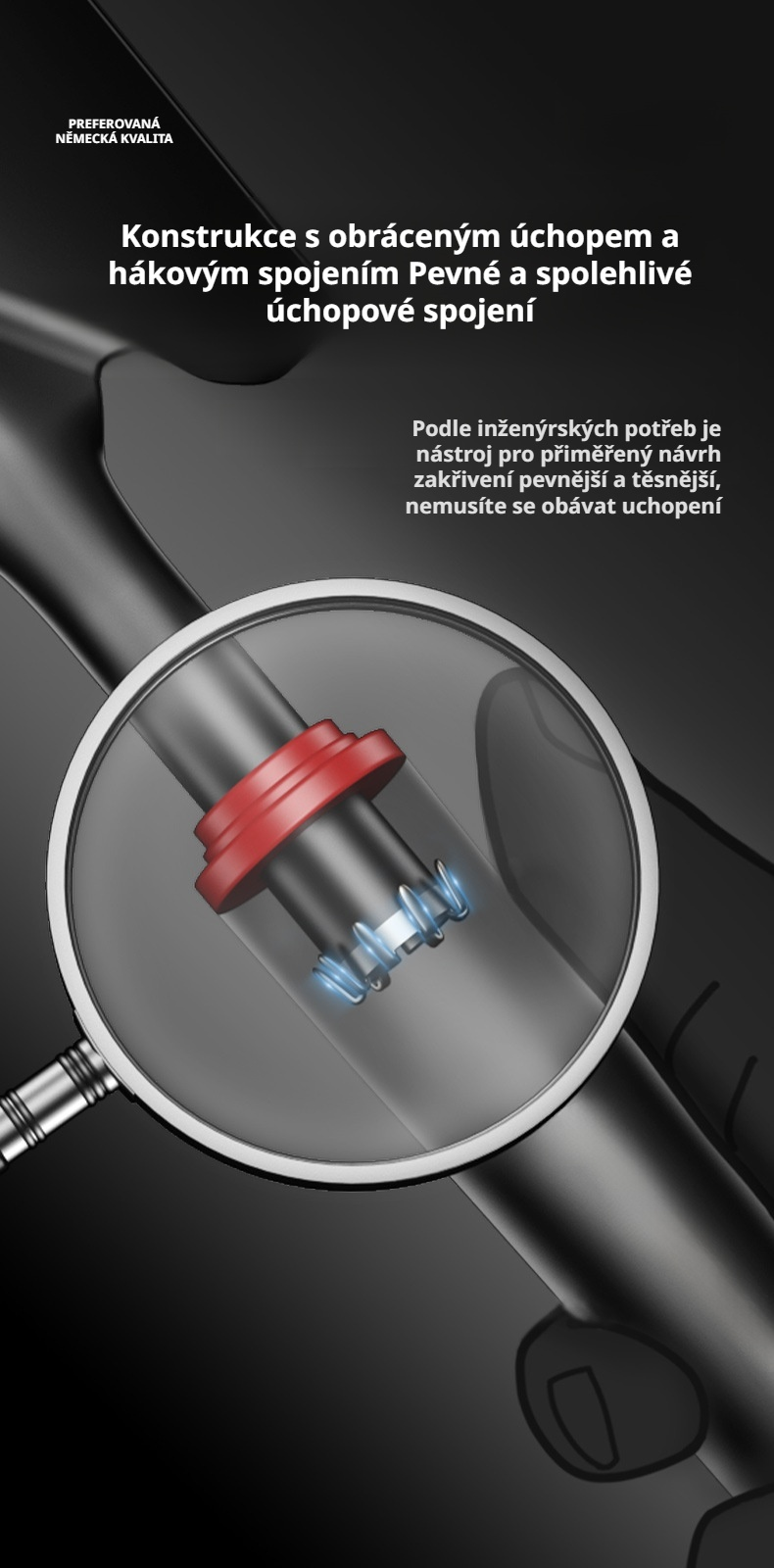 Odolná kovová lopatka na zahradní práce