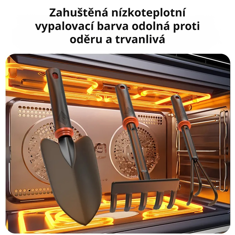 Německá malá lopatka na sázení květin, zahradnický nástroj na kypření půdy