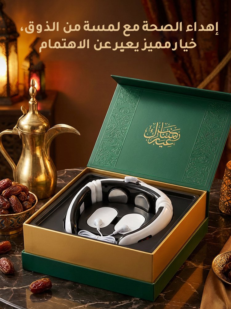 جهاز تدليك الرقبة الذكي المطور - راحة فورية 
