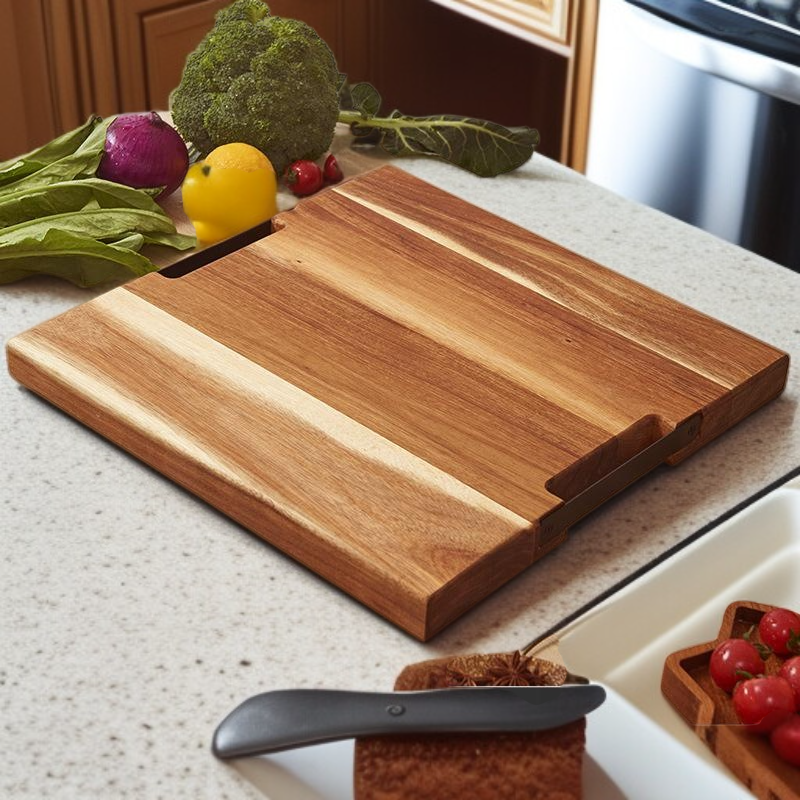 친환경 나무 도마로 건강한 요리