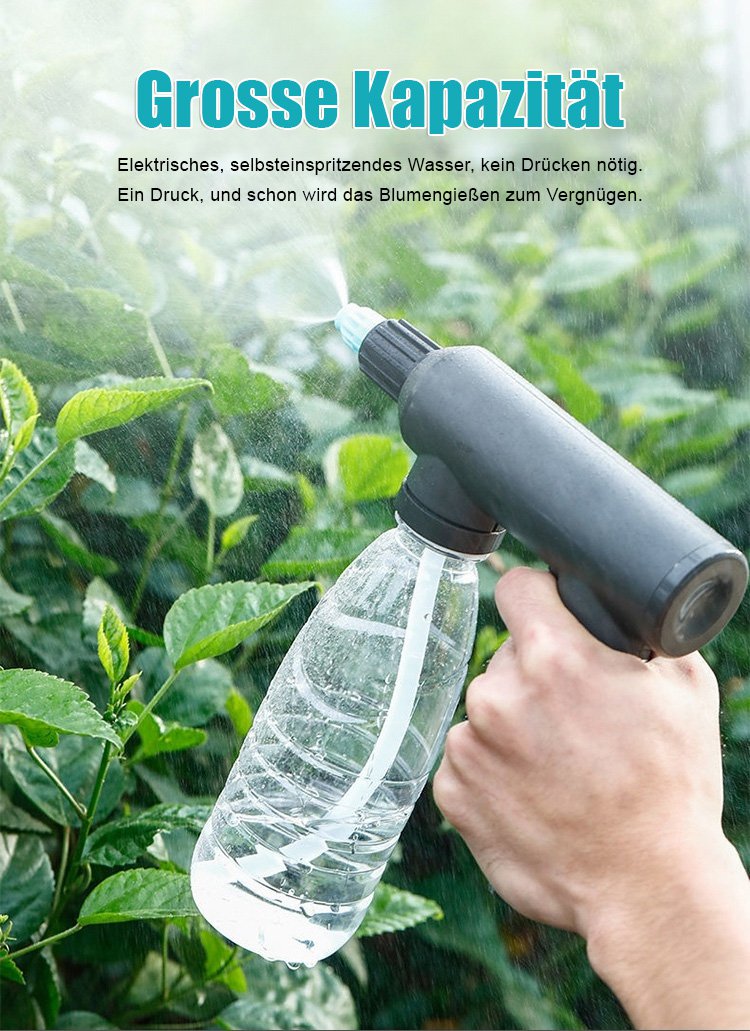 Benutzerfreundlicher elektrischer Wassersprüher