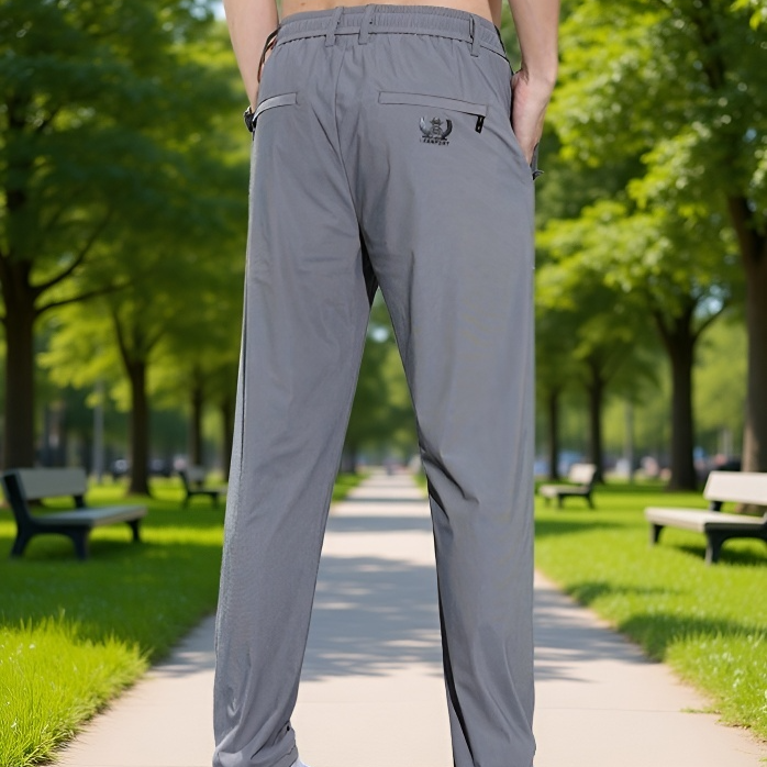 超薄通気性アイスシルクパンツ