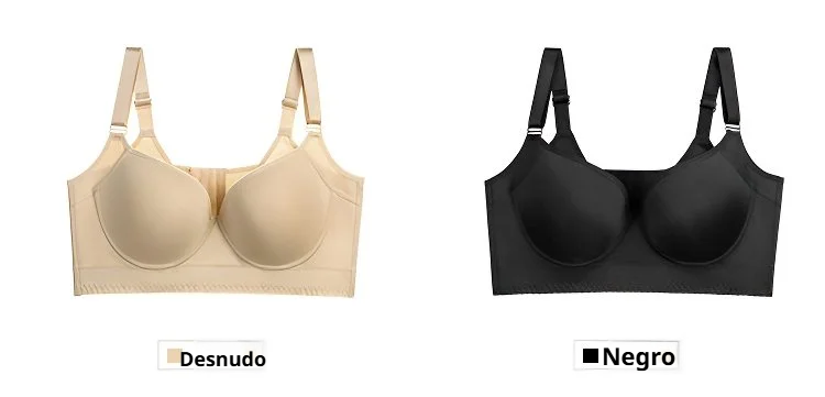 Sujetador de talla grande con tirantes anchos y soporte extra