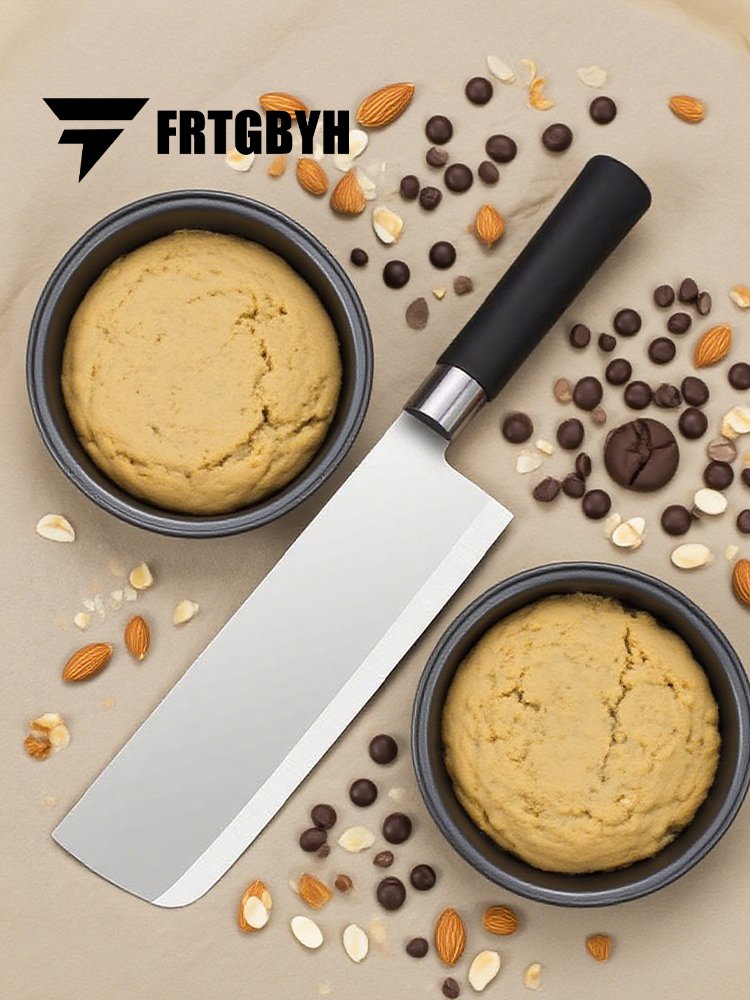 Edelstahlmesser zum Schneiden von Gemüse und Obst zu Hause