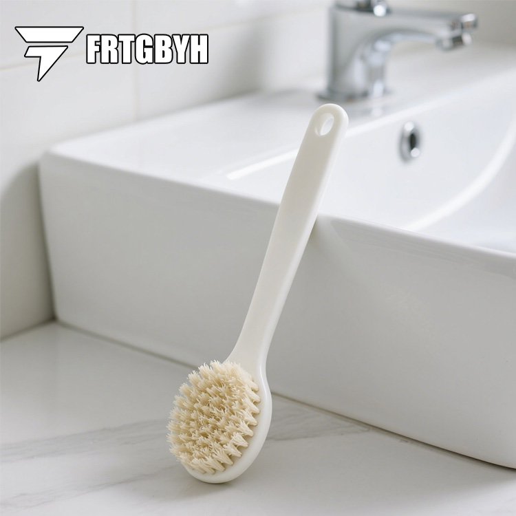 【Rückenbürsten-Artefakt】 Badebürste mit langem Griff