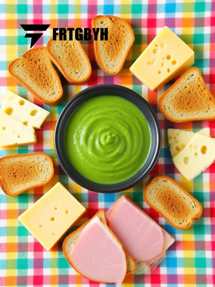 Verschiedene Dip-Saucen mit frischem Gemüse angerichtet