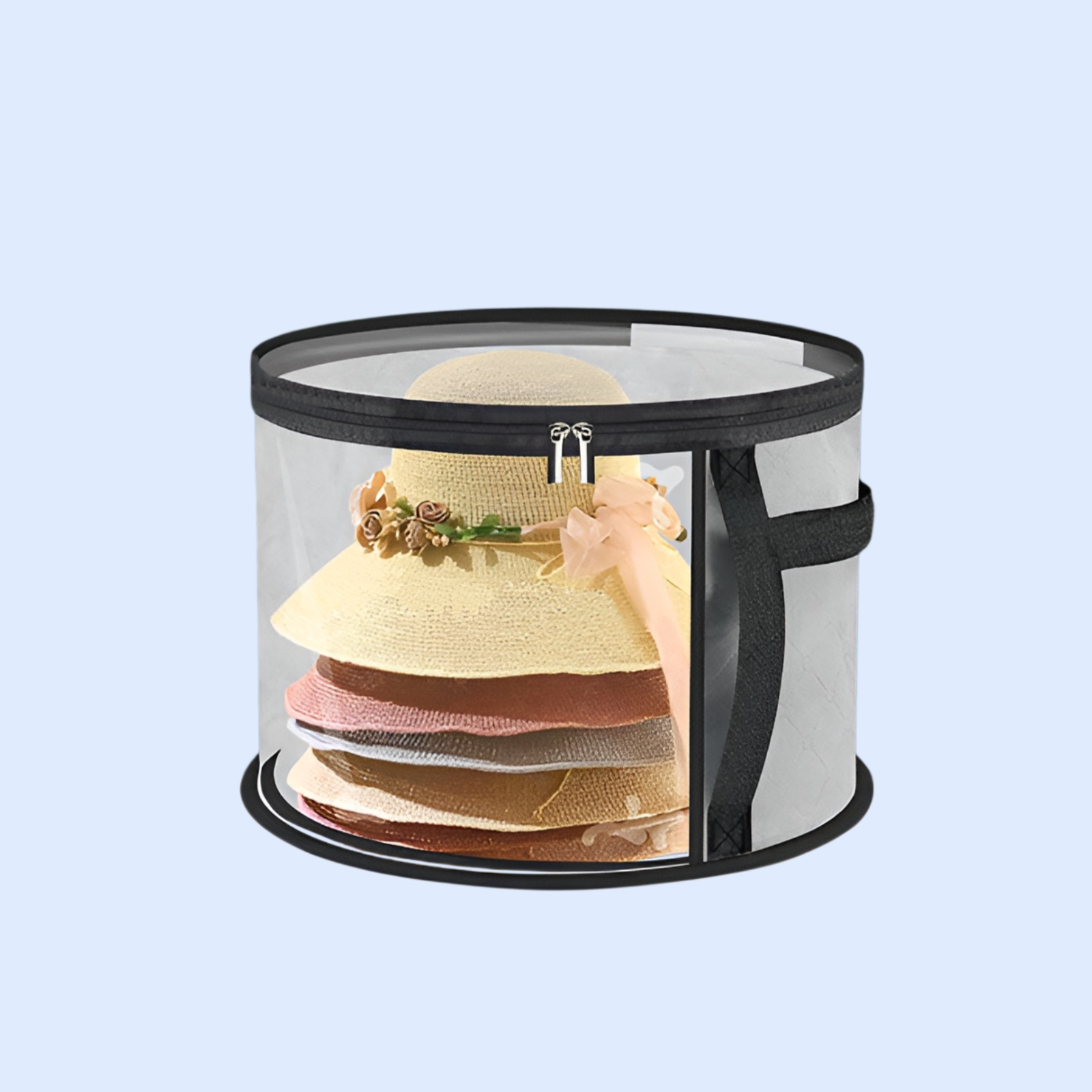 丸型透明収納バケットハット収納バケツ