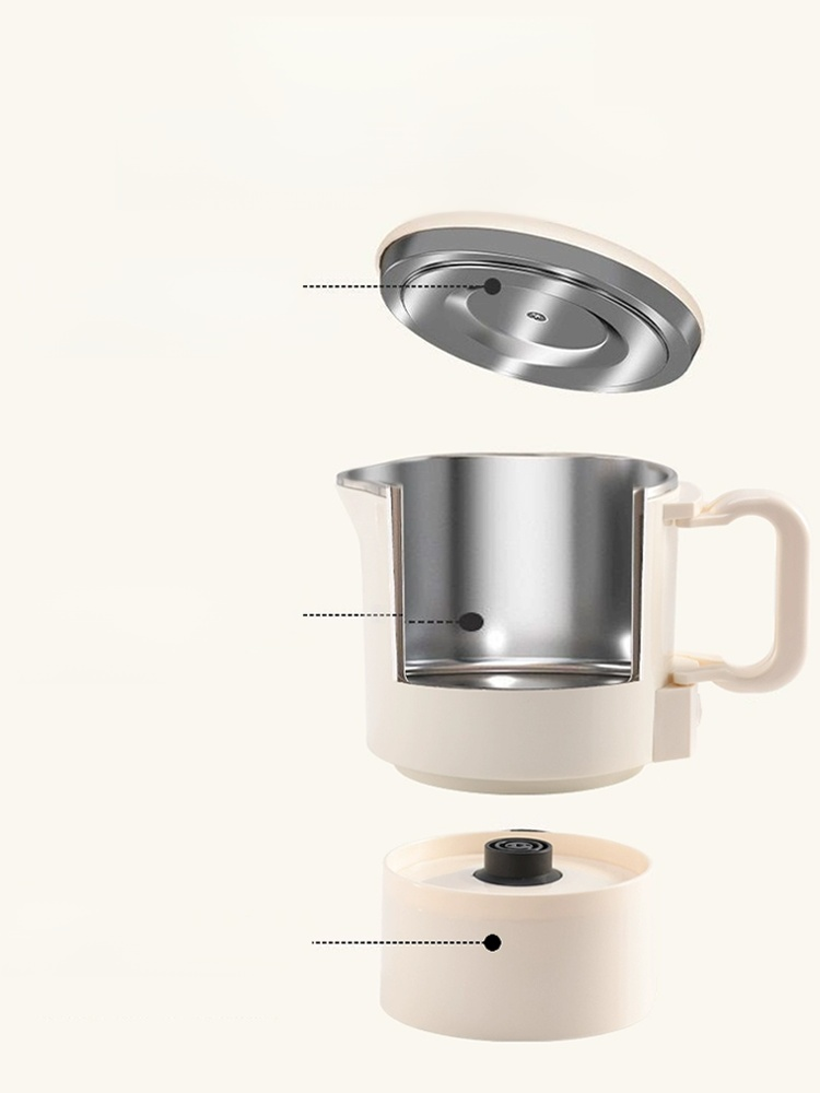 พับได้หม้อไฟฟ้าสแตนเลสแบบพกพา