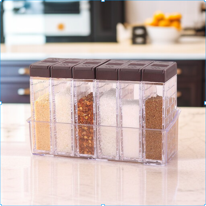 Practical kitchen seasoning box storage box household seasoning bottle combination pack