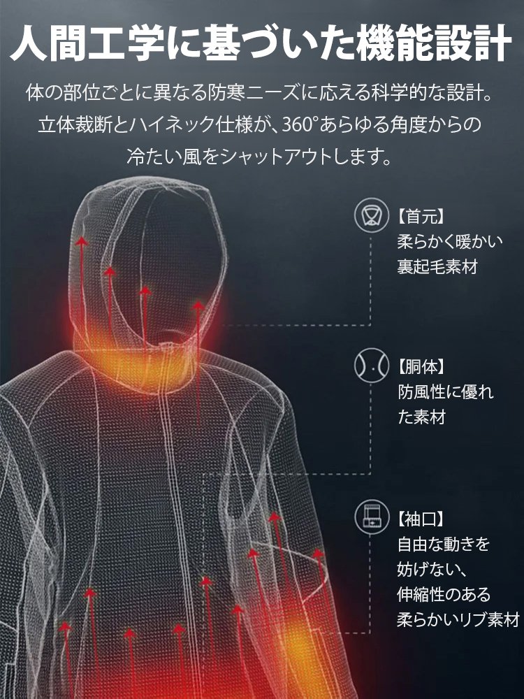 【数量限定発売】ジップアップスウェットジャケットフード付き