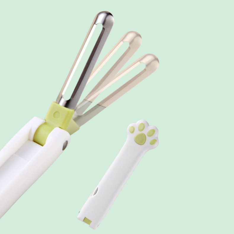 2-in-1多機能携帯用フルーツナイフ