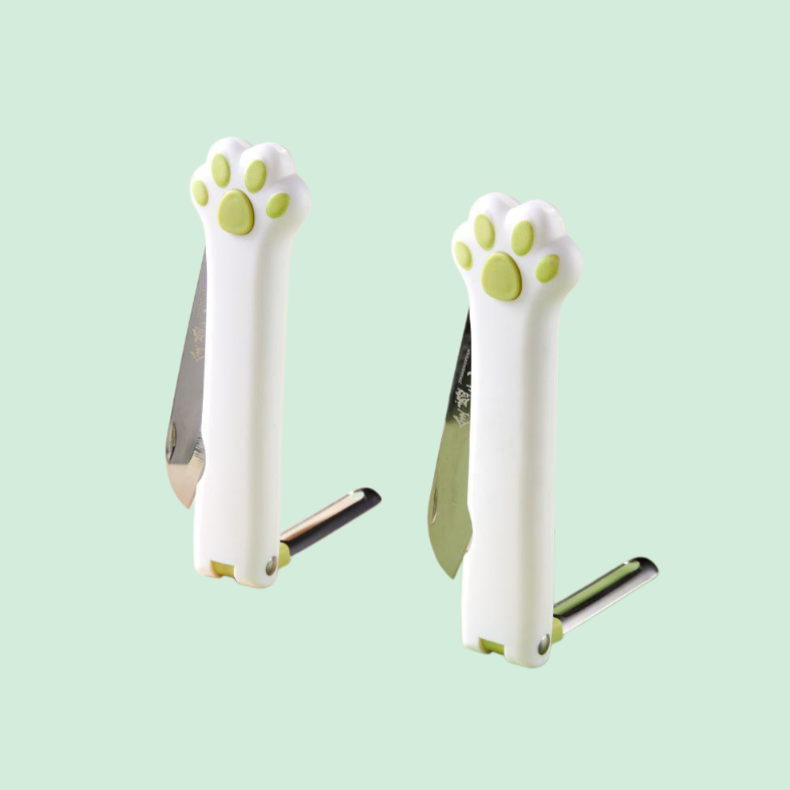 2-in-1多機能携帯用フルーツナイフ