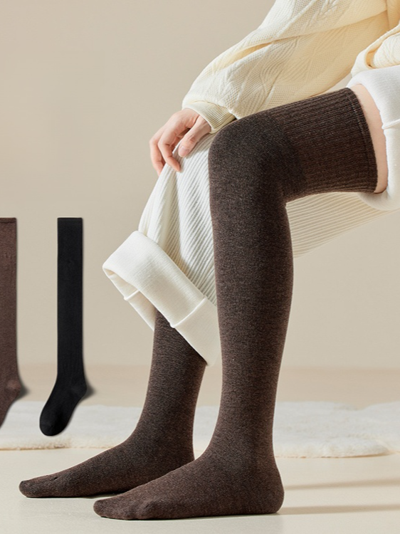 [No More Bulky Look] Micro-compression Slimming Knee-High Warm Stocking for Women