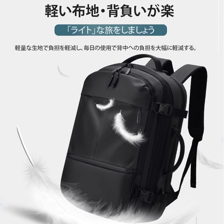 頼りになる機能を備えたビジネスデザインのバックパック