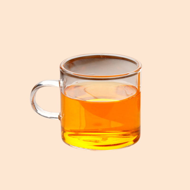 손잡이가 달린 내열 티컵