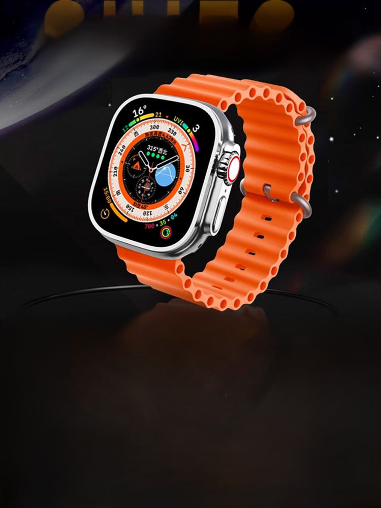 Smartwatch Bluetooth Kopfhörer magnetisches Ladegerät Mehrteiliger Satz