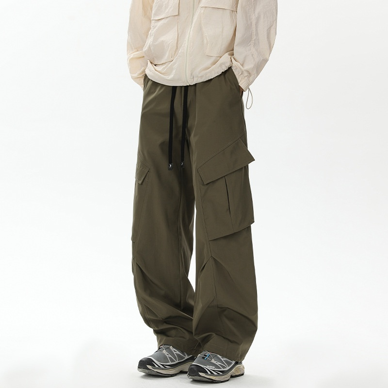 Straight Leg Leisure Pants Punch Pants Waterproof Workwear Outdoor Oversize