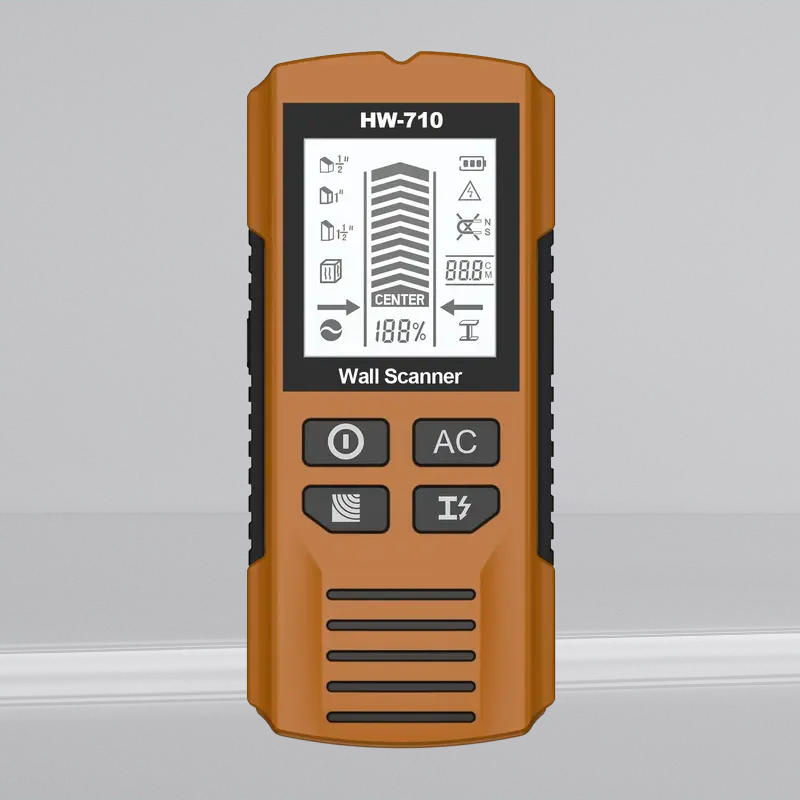 Multifunctional wall detector