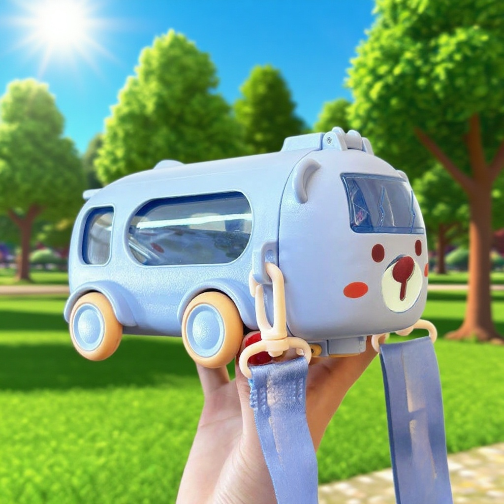 寶寶巴士小汽車水杯