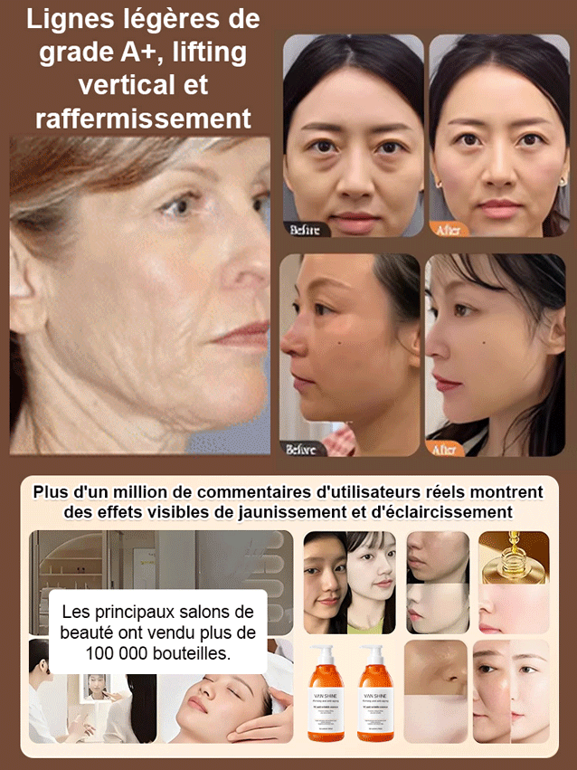 Sérum anti-rides VC 【Raffermissement intégral sans rides】